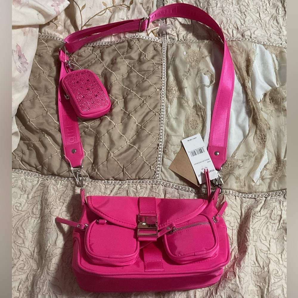 Madden girl pink purse